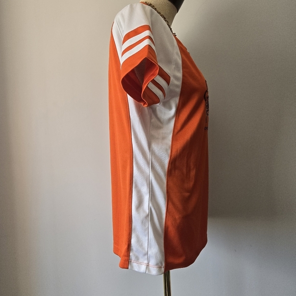 DENVER BRONCOS NFL Short Sleeve Jersey With Lace Up Neckline. Size Large - Picture 4 of 9